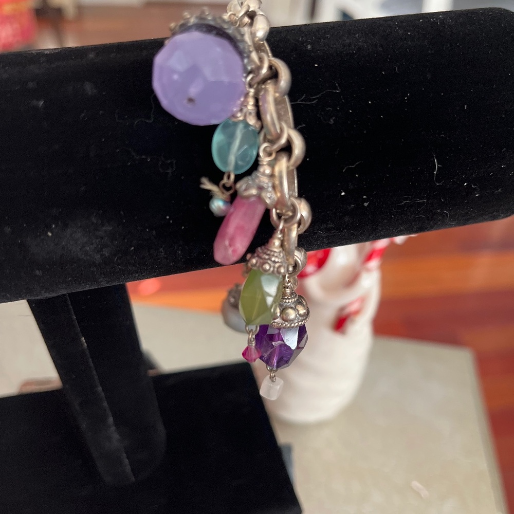 Kristin Ford Jewelry, two brackets to choose from unique stones in both